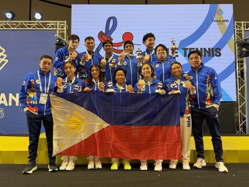 SEA Games 33 trở thành bước ngoặt trong lịch sử bóng bàn Philippines