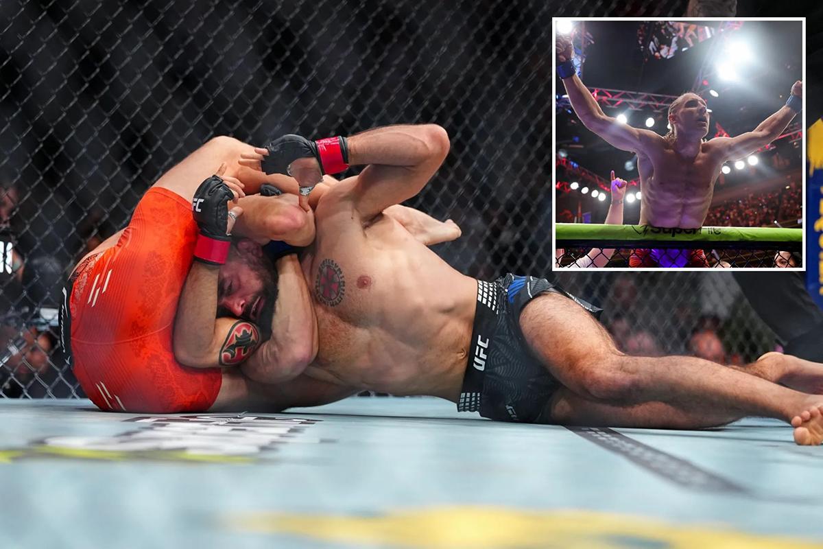 UFC 329: Paddy Pimblett tạo địa chấn với đòn khoá siết D’Arce cực kỳ ấn tượng