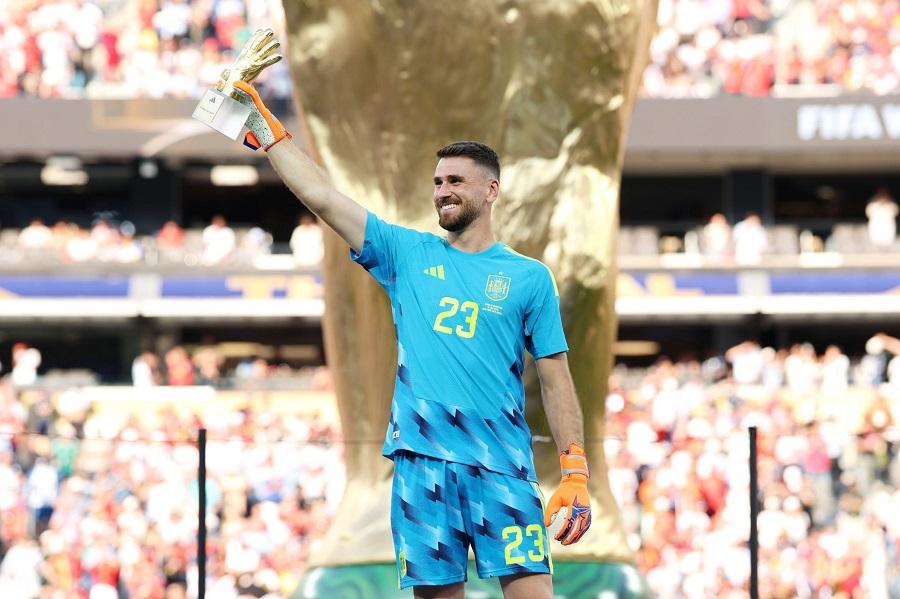Unai Simon giành Găng tay vàng dù chỉ cứu thua 10 lần cho Tây Ban Nha ở World Cup
