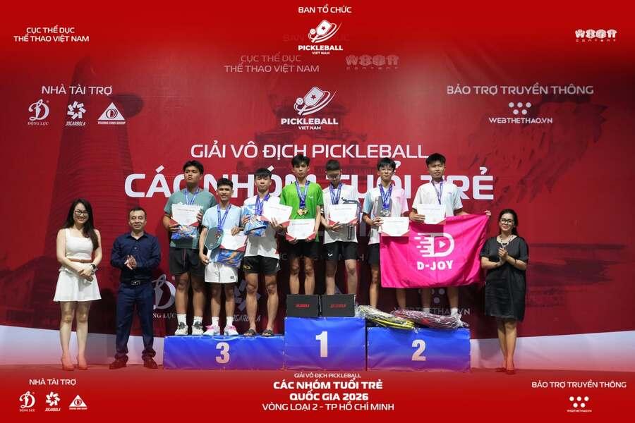 Vòng loại 2 Giải Pickleball trẻ Quốc gia 2026 khép lại với nhiều dấu ấn chuyên môn