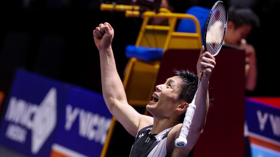 Chou Tien Chen tỏa sáng tại giải cầu lông Indonesia Open 2025