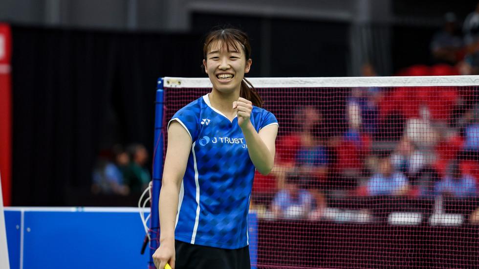 Manami Suizu và Kenta Nishimoto quét sạch nội dung đơn ở Canada Open 2025 cho Cầu lông Nhật Bản