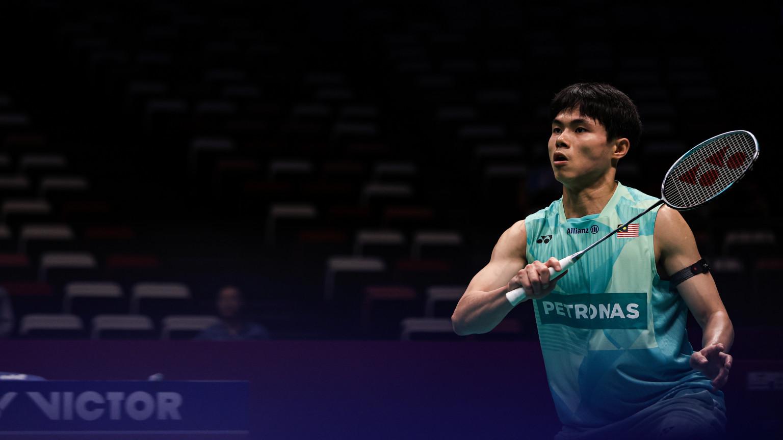 Justin Hoh "phục kích" nhà vô địch Lin Chun-Yi ở giải cầu lông Taipei Open