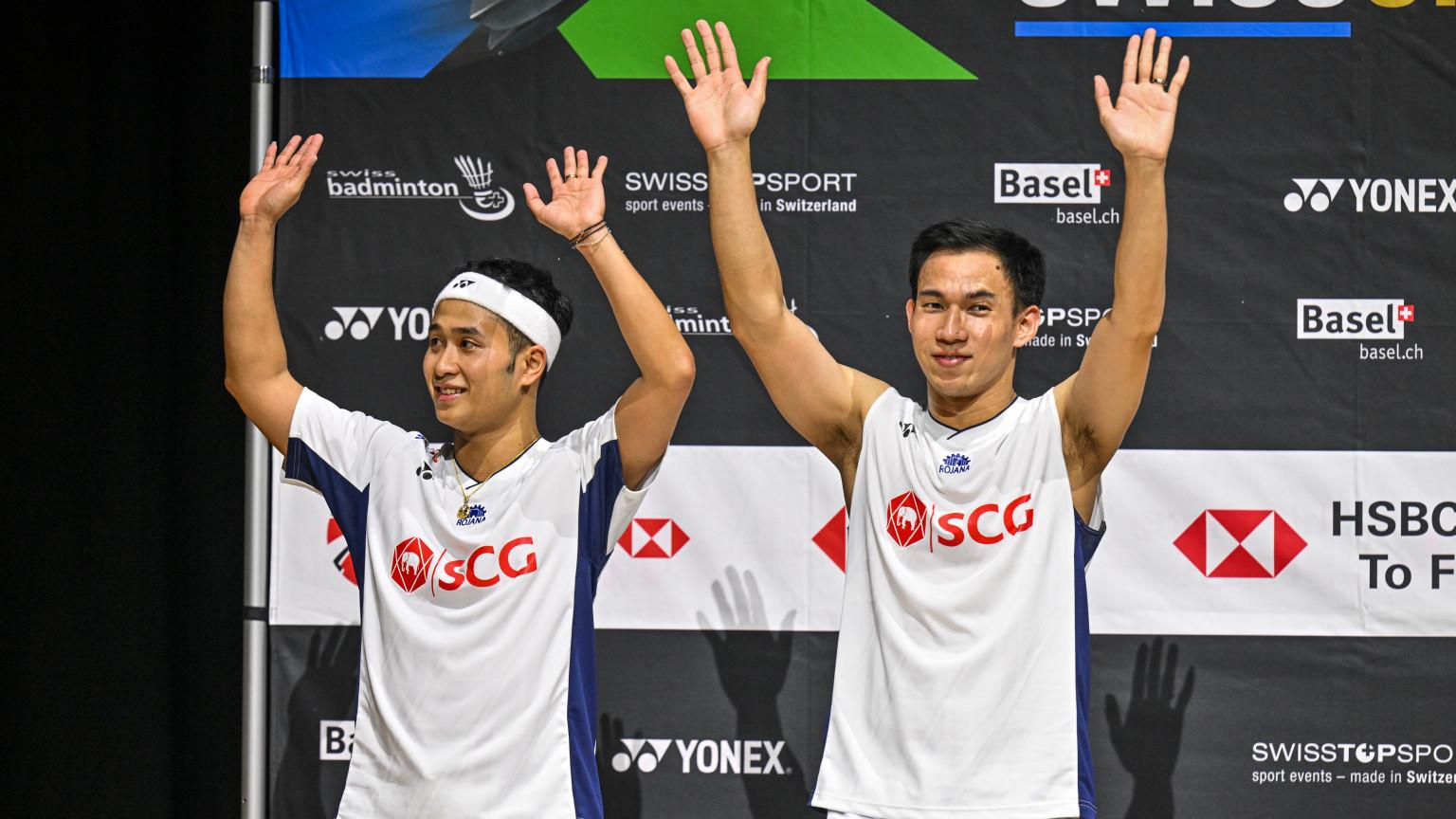 Cầu lông Thái Lan lần đầu vô địch Swiss Open