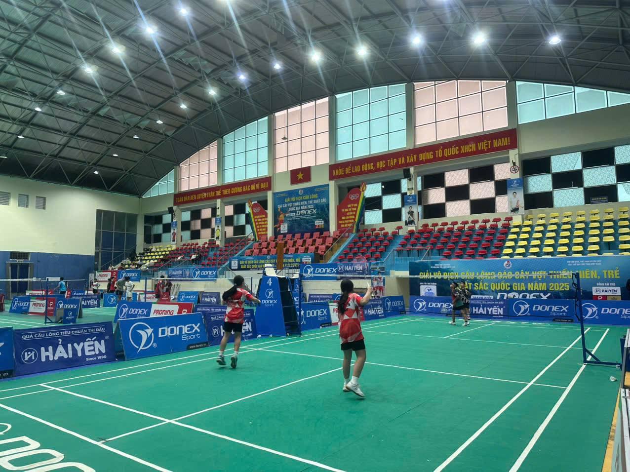 Lịch thi đấu cầu lông Vô địch Các cây vợt thiếu niên, trẻ xuất sắc Quốc gia năm 2025 mới nhất ngày 31/08