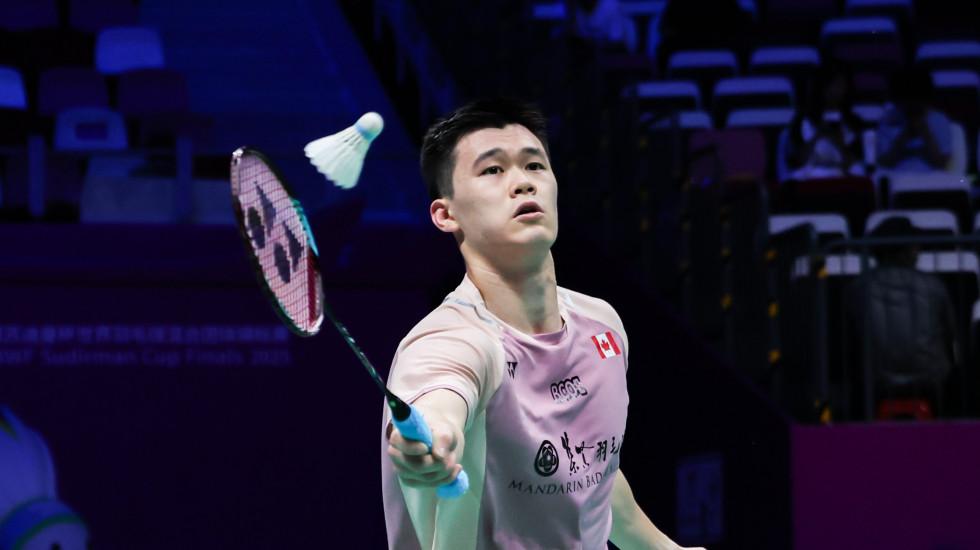 Brian Yang "chốt" chiến thắng cho Cầu lông Canada ở Sudirman Cup 2025