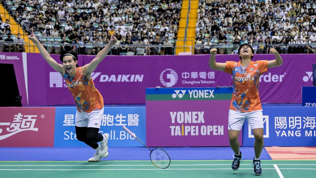 Đôi nam nữ Thái Lan gây sốc cho chủ nhà giải cầu lông Taipei Open 2024