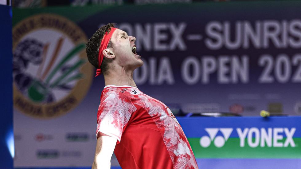 Đau đớn, giận dữ, chiến thắng - những cung bậc mà Viktor Axelsen trải qua ở giải cầu lông India Open 2025