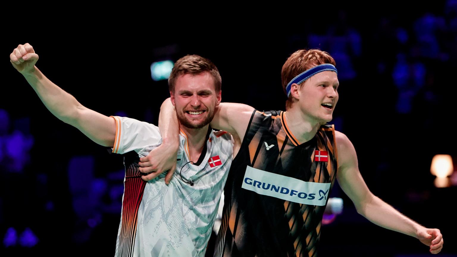 Anders Antonsen vô địch đơn nam giải cầu lông Đan Mạch mở rộng 2024