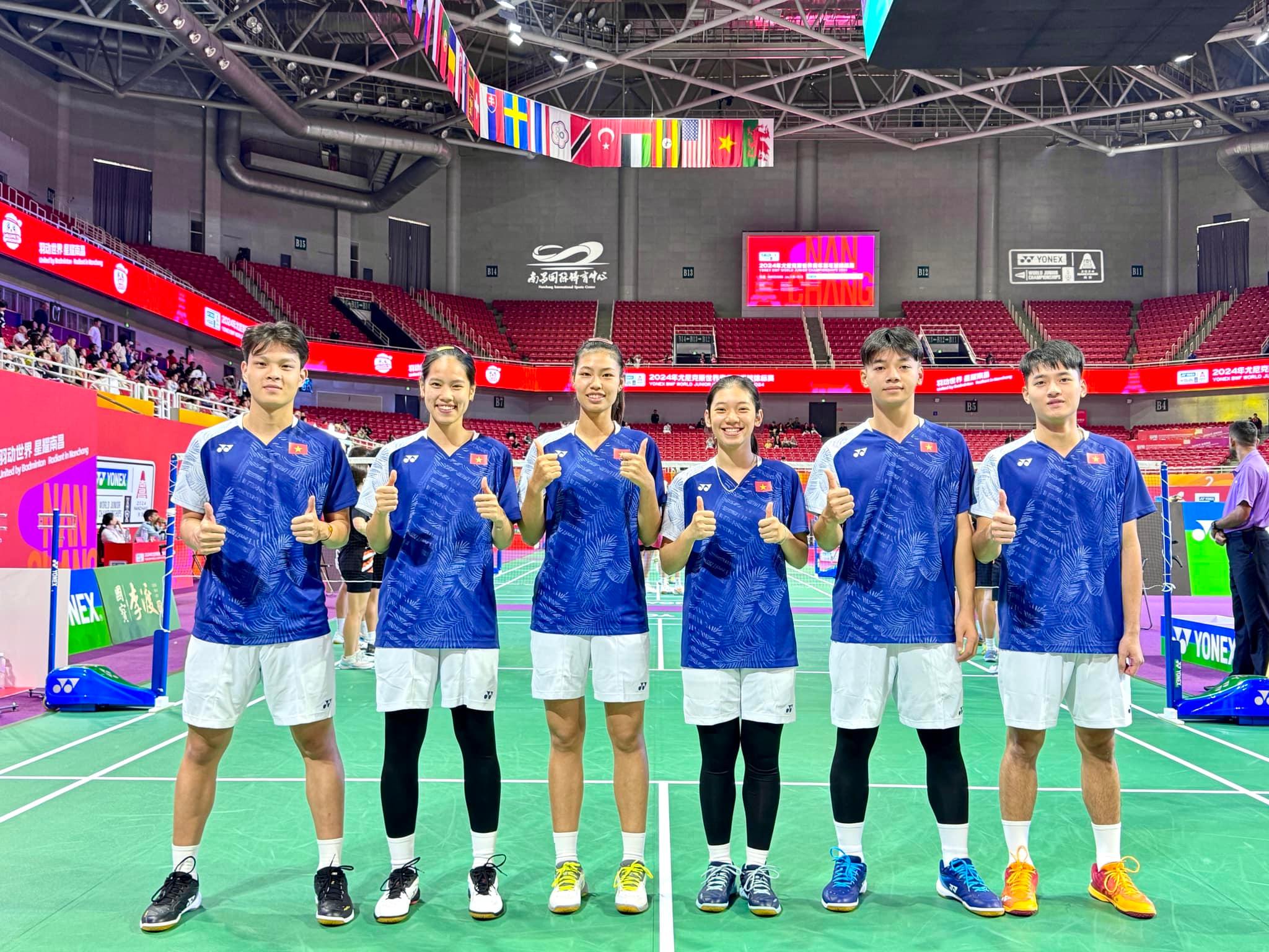 Trực tiếp cầu lông vô địch đồng đội hỗn hợp trẻ thế giới BWF 2024 tranh Cúp Suhandinata ngày 03/10