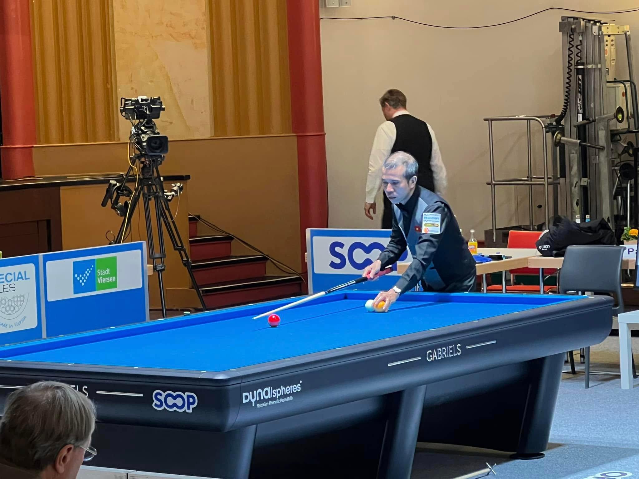 Trực tiếp Giải billiard carom 3 băng đội tuyển quốc gia vô địch thế giới ngày 15/03