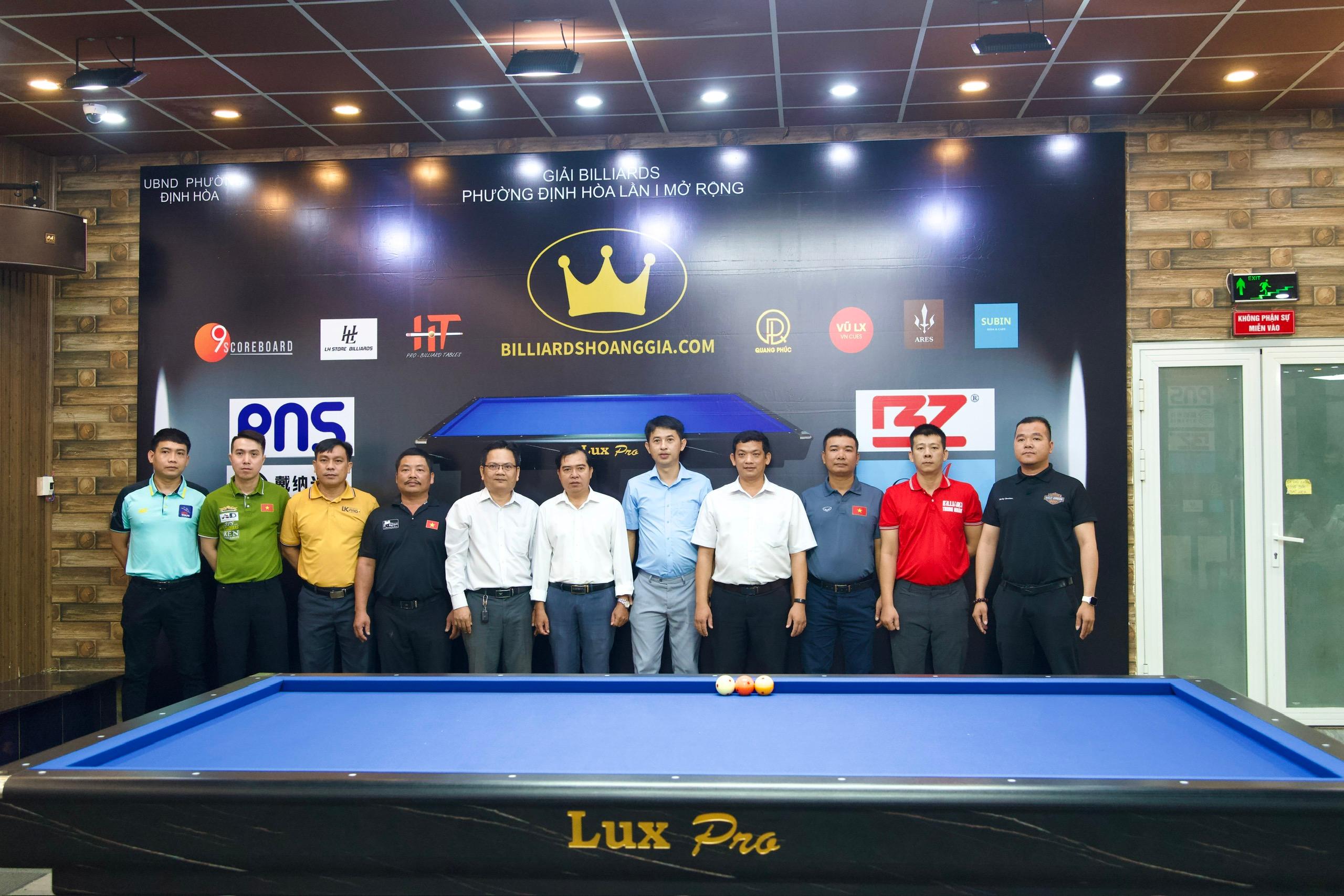 Ứng viên Cúp Chiến thắng Trần Quyết Chiến tranh chức vô địch 100 triệu đồng tại giải Billiards Cup Lux Pro lần thứ 1