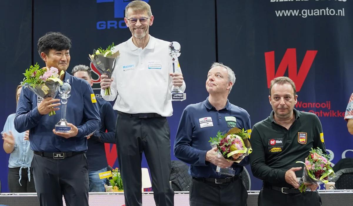 Giải billiard carom 3 băng World Cup 2023 ở Veghel hướng tới kỷ lục đáng kinh ngạc