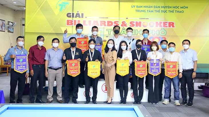Những cơ thủ nào vô địch giải billiards và snooker A1 TPHCM 2022?