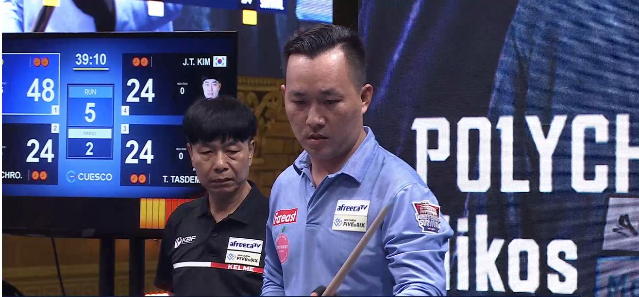 Giải billiard carom 3 băng World Survival 2023: Đường bi lòn khiến Đào Văn Ly mất gần 1 tỷ