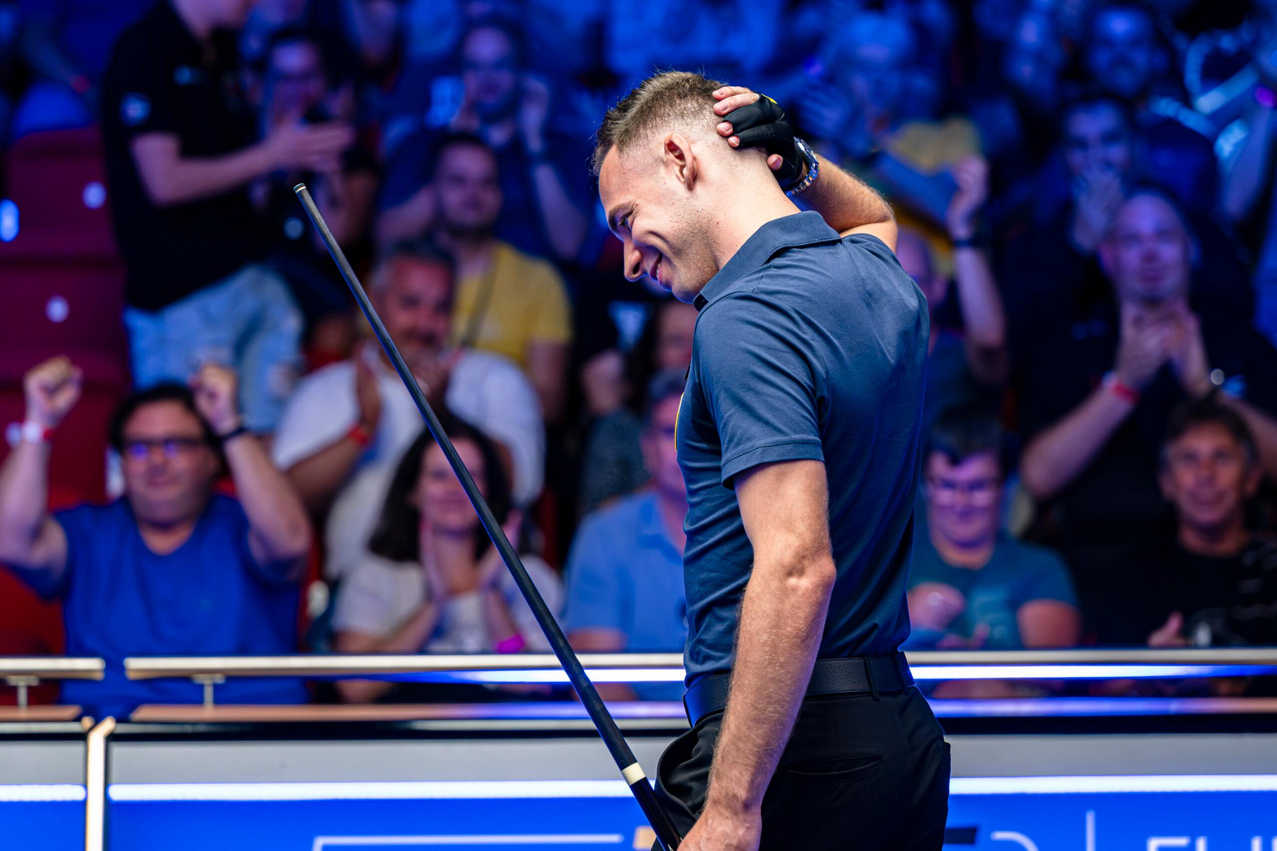 Kết quả billiard pool 9 bóng European Open 2023 ngày 12/08 mới nhất: Filler, Raga, Van Boening, Alcaide vào bán kết