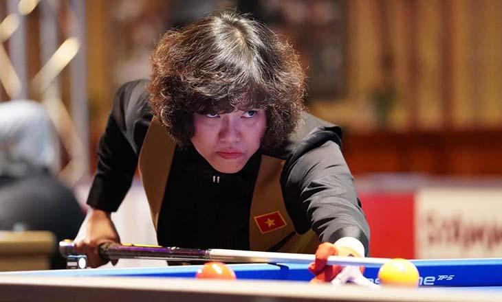 Giải billiard carom 3 băng VĐTG nữ 2023: Phùng Kiện Tường dừng chân ở tứ kết