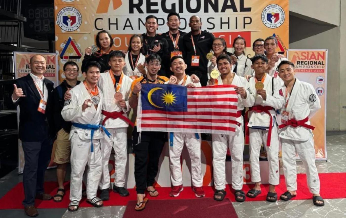 Các vận động viên jiu-jitsu Malaysia đặt mục tiêu 3 huy chương SEA Games 33