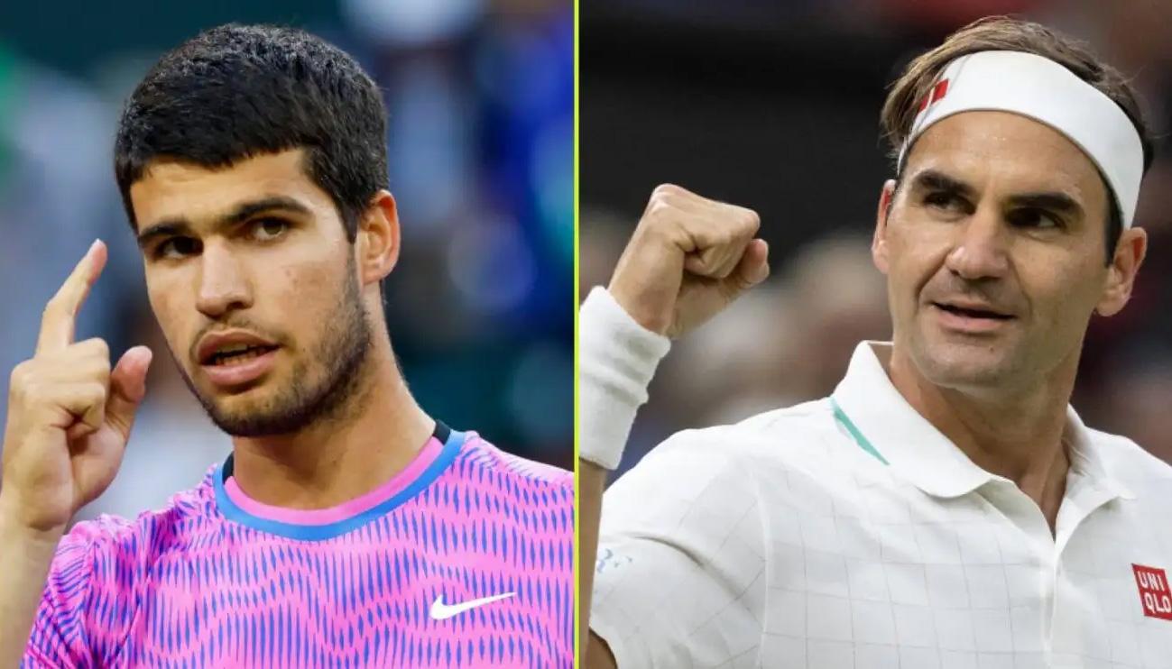 Carlos Alcaraz vượt qua Roger Federer, nhưng Rafael Nadal vẫn giữ kỷ lục quần vợt này