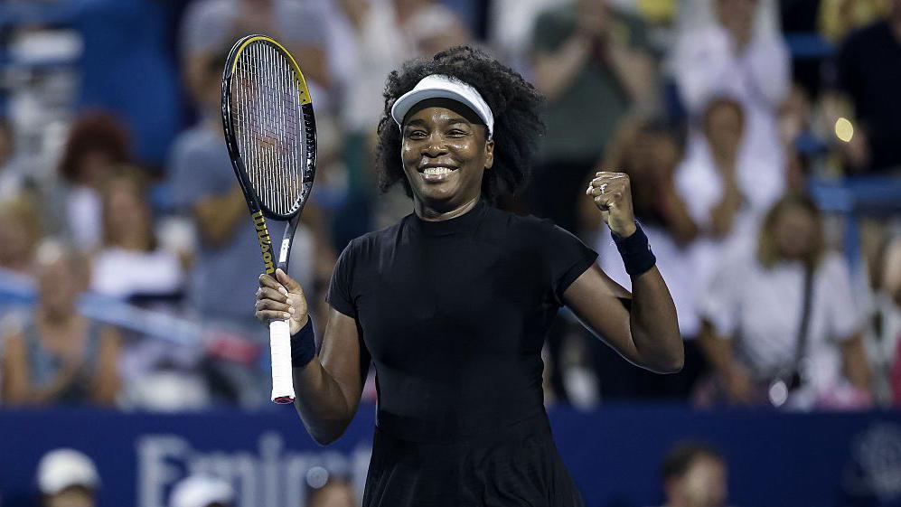 Citi Open 2025: Huyền thoại quần vợt Mỹ Venus Williams trở thành tay vợt lớn tuổi nhất thắng trận WTA kể từ Navratilova