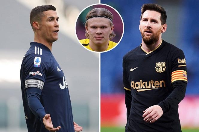 Haaland không chấp nhận so sánh với Messi và Ronaldo