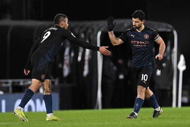 Man City hưởng lợi từ cặp “song sát” Aguero - Jesus sau 13 tháng