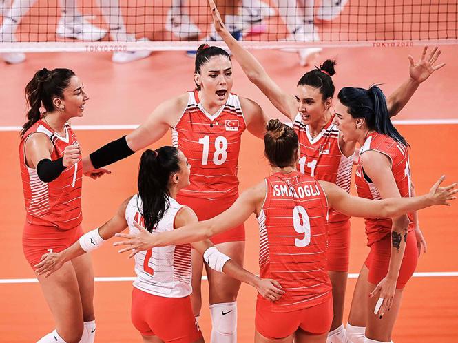 Bóng chuyền nữ Thổ Nhĩ Kỳ trở lại mặt đất sau loạt trận thứ 2 tại Olympic