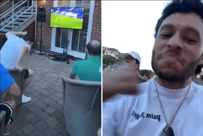 Các cầu thủ Liverpool ăn mừng chức vô địch trong… vườn nhà