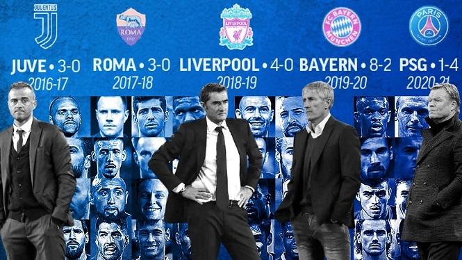 Barca trải qua 5 mùa liên tiếp thảm bại ở Champions League thế nào?
