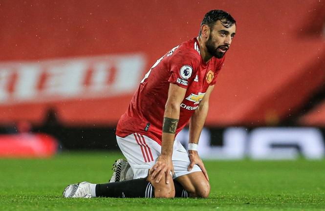 Bruno Fernandes lại “mất tích” trong trận đấu lớn khác với MU