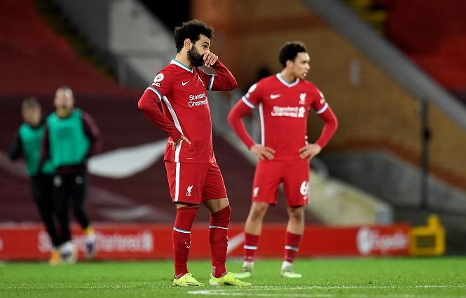 Kỷ lục của Liverpool ở Anfield bị xóa sổ sau thất bại gây sốc