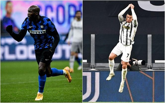 Inter vs Juve: Lukaku đối đầu Ronaldo với thống kê hoành tráng