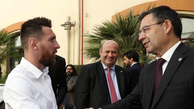 Hé lộ chi tiết hợp đồng mới của Messi với Barca