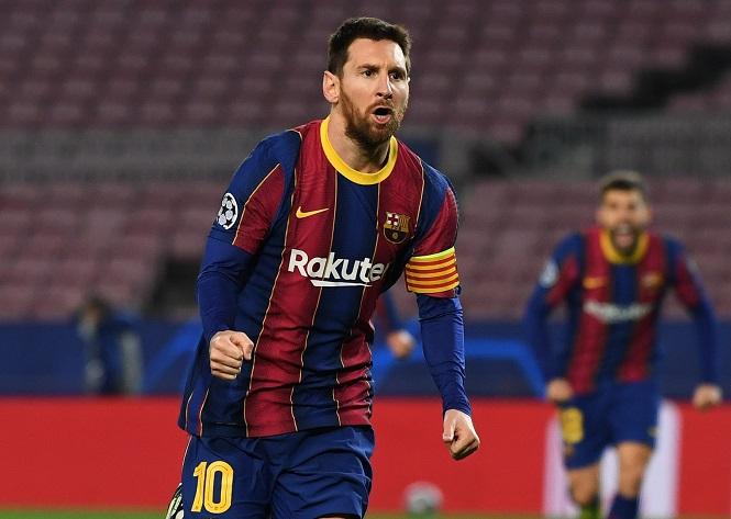Messi được an ủi bằng kỷ lục ở Champions League khi Barca thảm bại