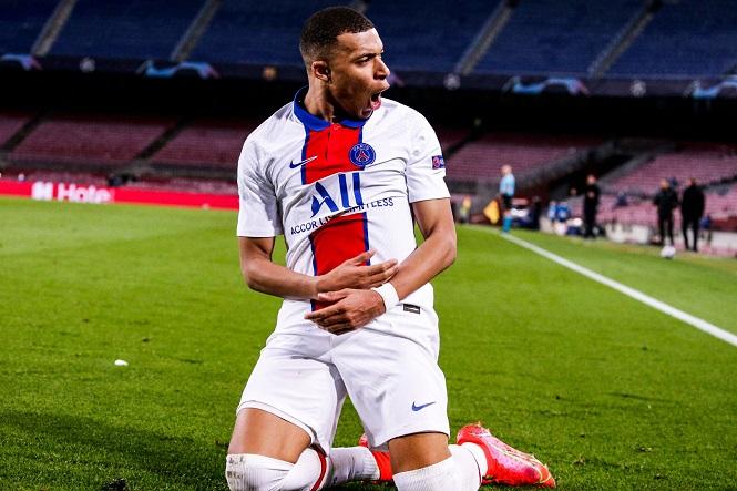 Mbappe lập hat-trick và kỷ lục mới trong ngày PSG vùi dập Barca