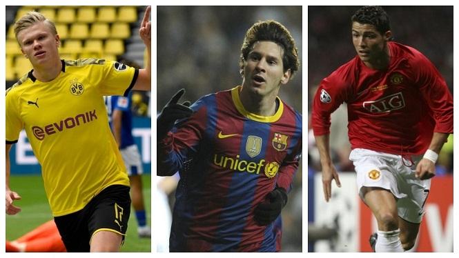 Haaland nắm giữ kỷ lục mà Ronaldo và Messi không thể đạt được