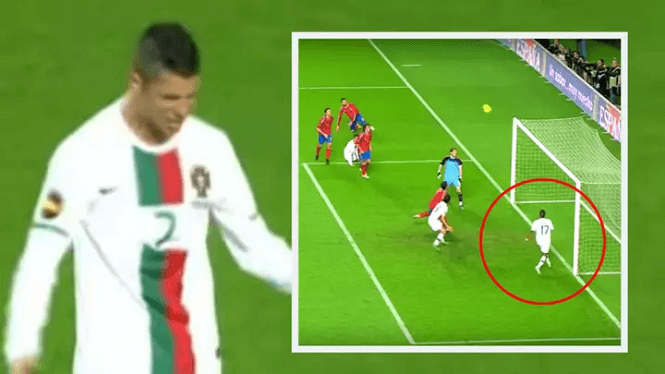Nani minh oan gì khi phá hỏng siêu phẩm để đời của Ronaldo?