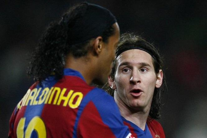 Barca bán Ronaldinho vì sợ làm Messi sa ngã
