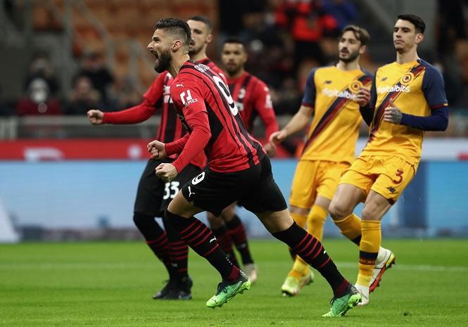 AC Milan thắng AS Roma với cặp trung vệ chưa từng thấy