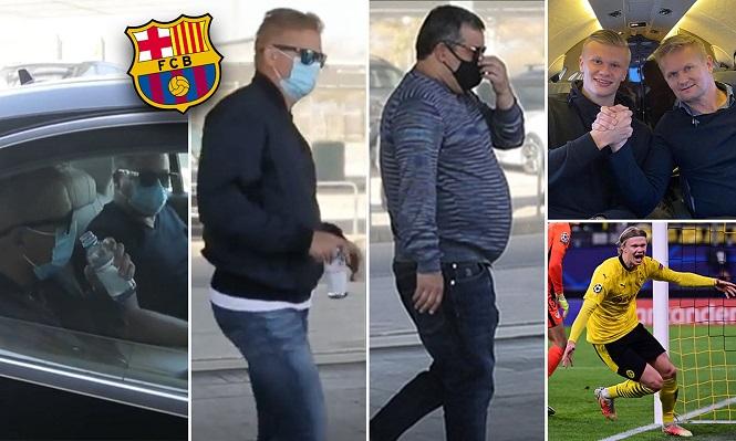 Barca và Real Madrid lần lượt gặp Haaland để tiến hành đấu giá