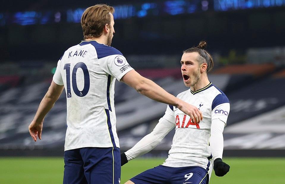 Gareth Bale và Harry Kane tạo ra thống kê phi thường với Tottenham