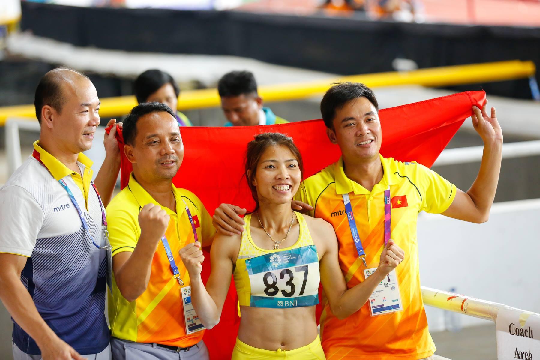 "Nữ hoàng" nhảy xa Thu Thảo giành giải VĐV được yêu thích nhất Cúp Chiến thắng 2018