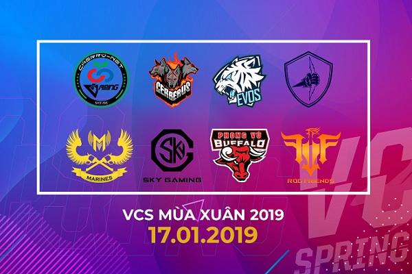 Kết quả thi đấu VCS Mùa Xuân 2019