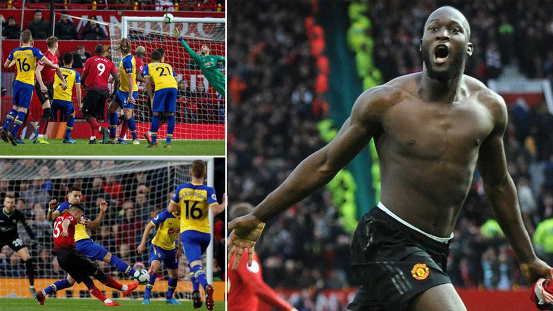 Lukaku cán cột mốc mới trước Southampton và những điểm nhấn ở màn ngược dòng của MU