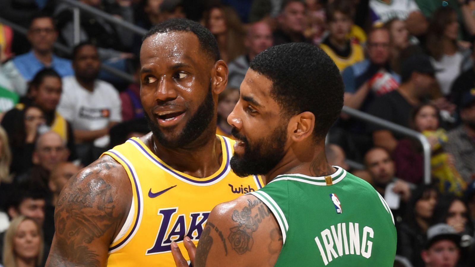 LeBron James sẽ tăng tốc trong cuộc đua giành lấy Kyrie Irving với New York Knicks