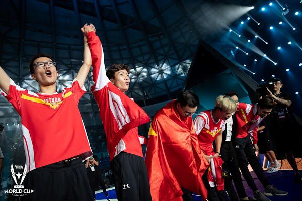 Tin Esports ngày 15/07: Liên Quân Việt Nam lập kỳ tích tại AWC 2019, trở thành nhà vô địch thế giới