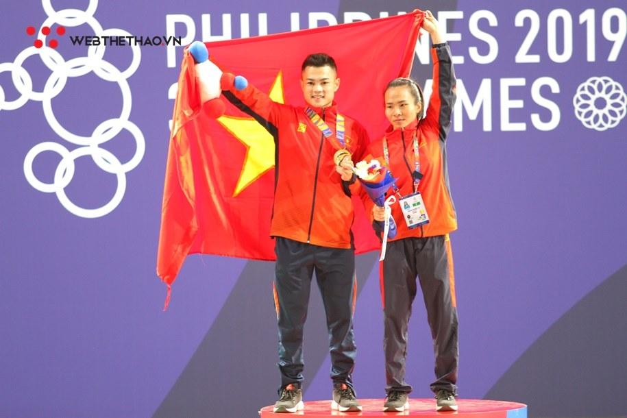 Kết quả SEA Games 30 ngày 1/12: Ngày thi đấu thành công của Cử tạ, Dancesport và Võ gậy