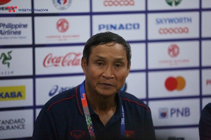 HLV Mai Đức Chung tự tin đánh bại Philippines tại bán kết SEA Games 30
