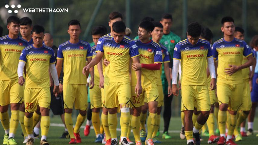 U23 Việt Nam trở lại luyện tập sau kỳ tập huấn tại Hàn Quốc