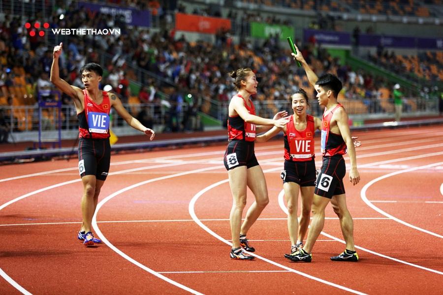 Tiết lộ cực thú vị về đội chạy 4x400m tiếp sức hỗn hợp SEA Games 30, đề cử Đồng đội của năm Cúp Chiến thắng 2019